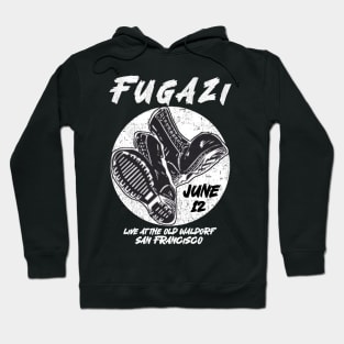 Fugazi - vintage boots Hoodie